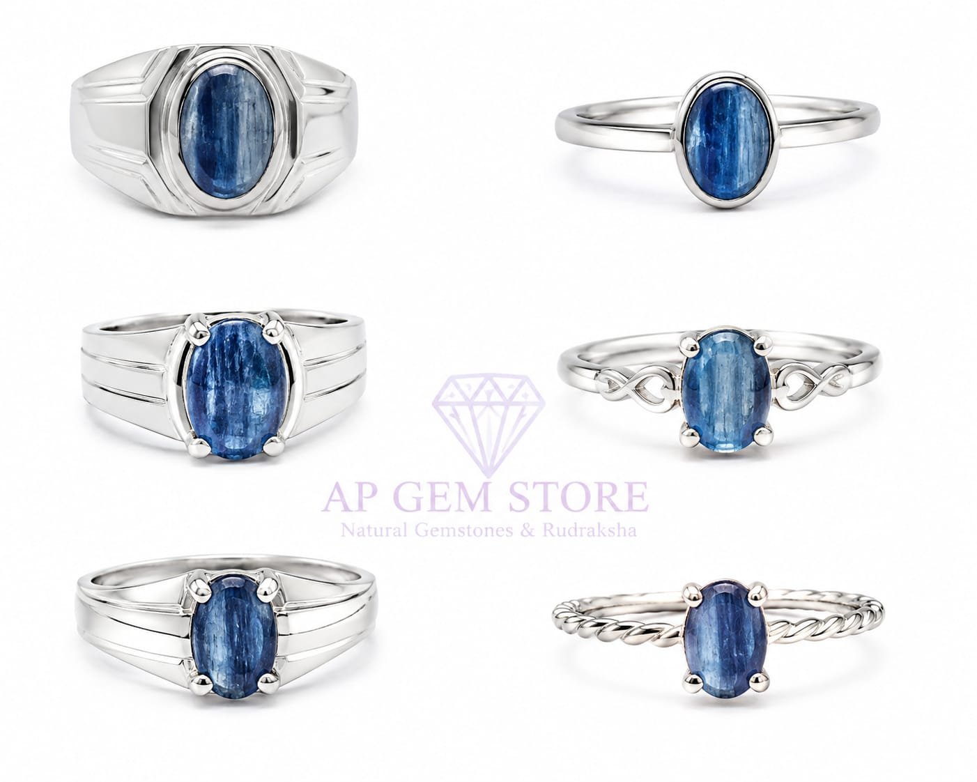 Kyanite Rings